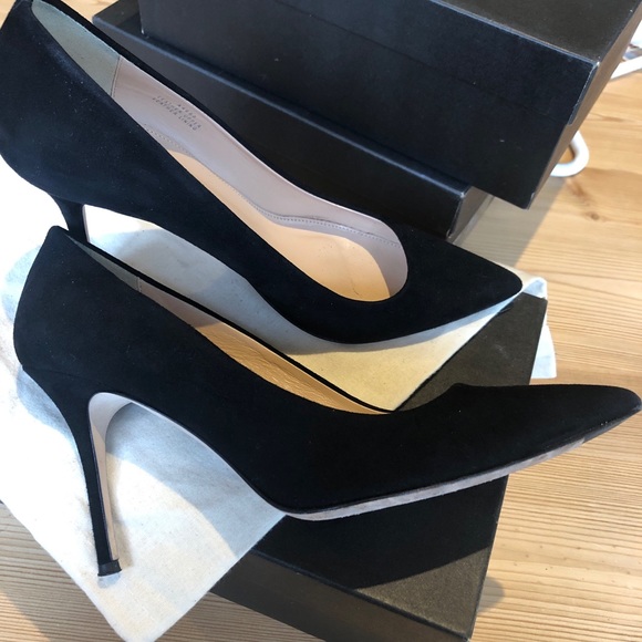 J crew Elsie pumps black suede US8 / EU38.5 - Picture 3 of 8